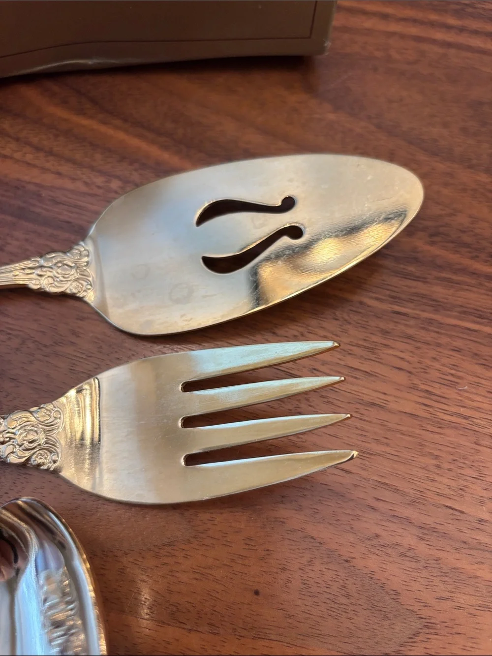 Barclay Geneve 5 Piece Hostess Serving Set 24k Gold Electroplate Set